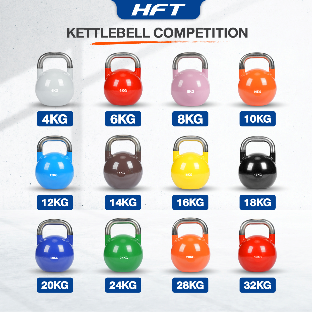 เคตเทิลเบล HOMEFITTOOLS เกรดยิม 20 KG_4
